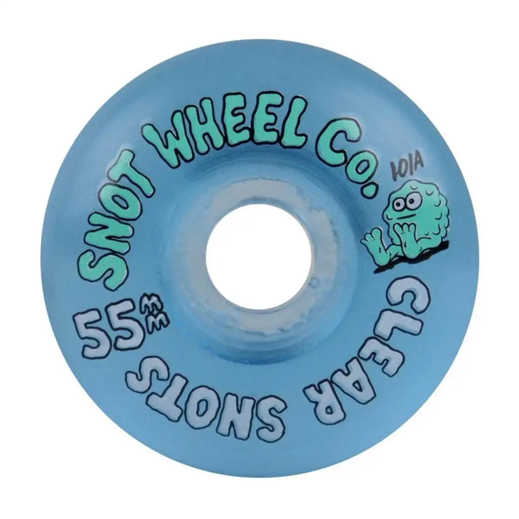 Snot Clear 101A Skateboard Wheels Blue