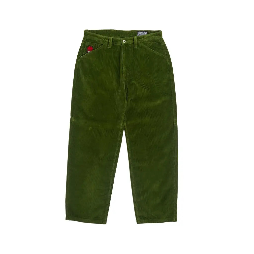 Spitfire Bighead Fill Corduroy Pant Olive