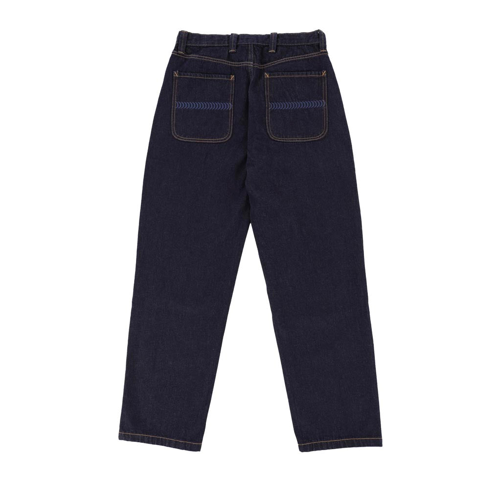 Spitfire Bighead Fill Dark Wash Baggy Denim Pants