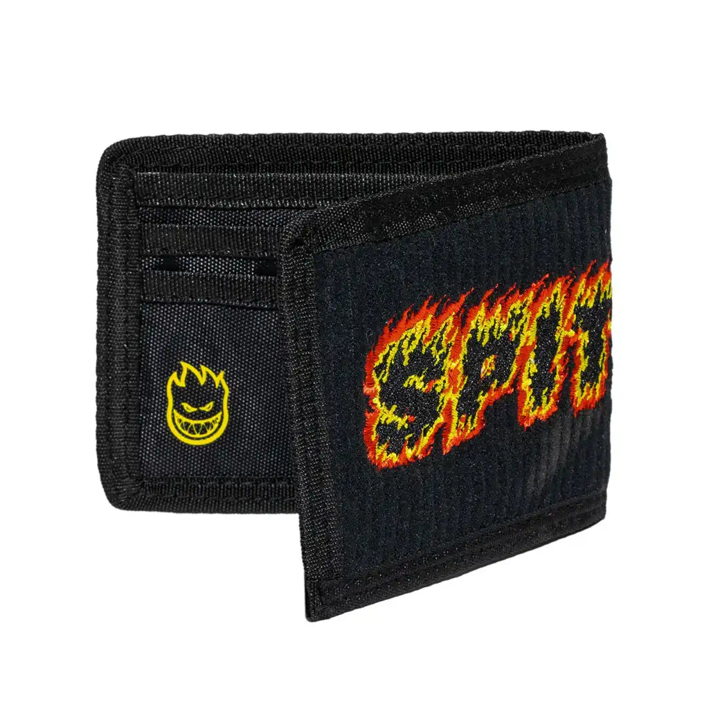 Flames Script Cord Wallet