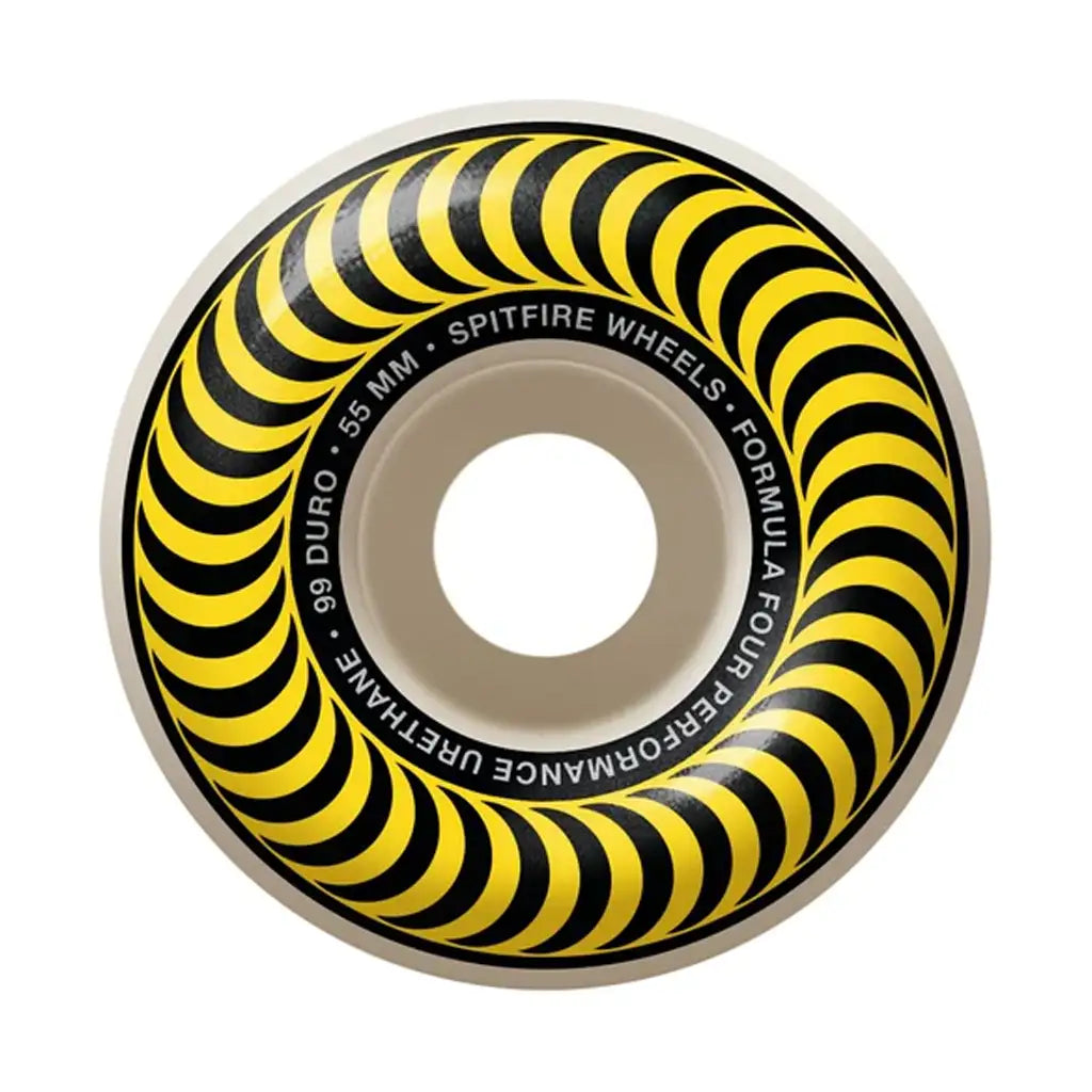 Formula Four Classic 99D 55MM Skateboard Wheels Yellow