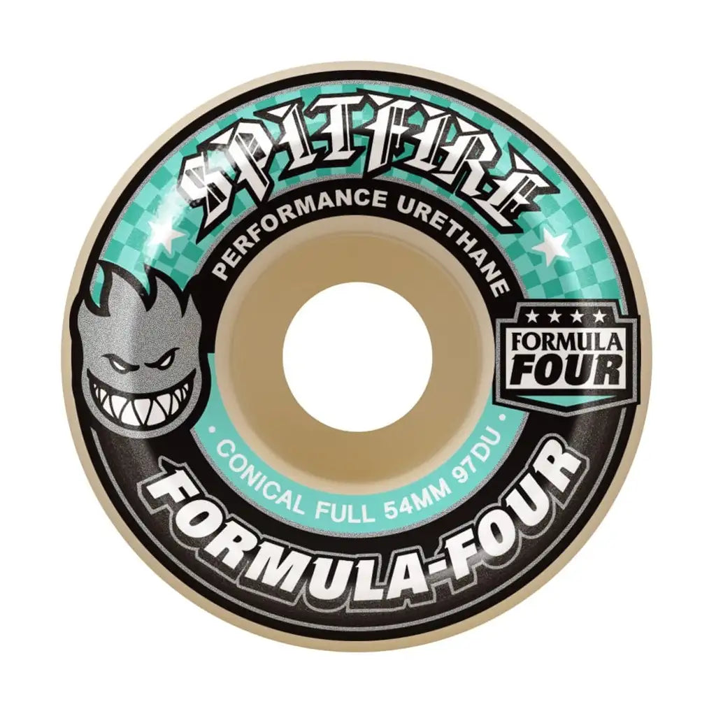 Spitfire Formula Four Conical 97D Skateboard Wheels 1