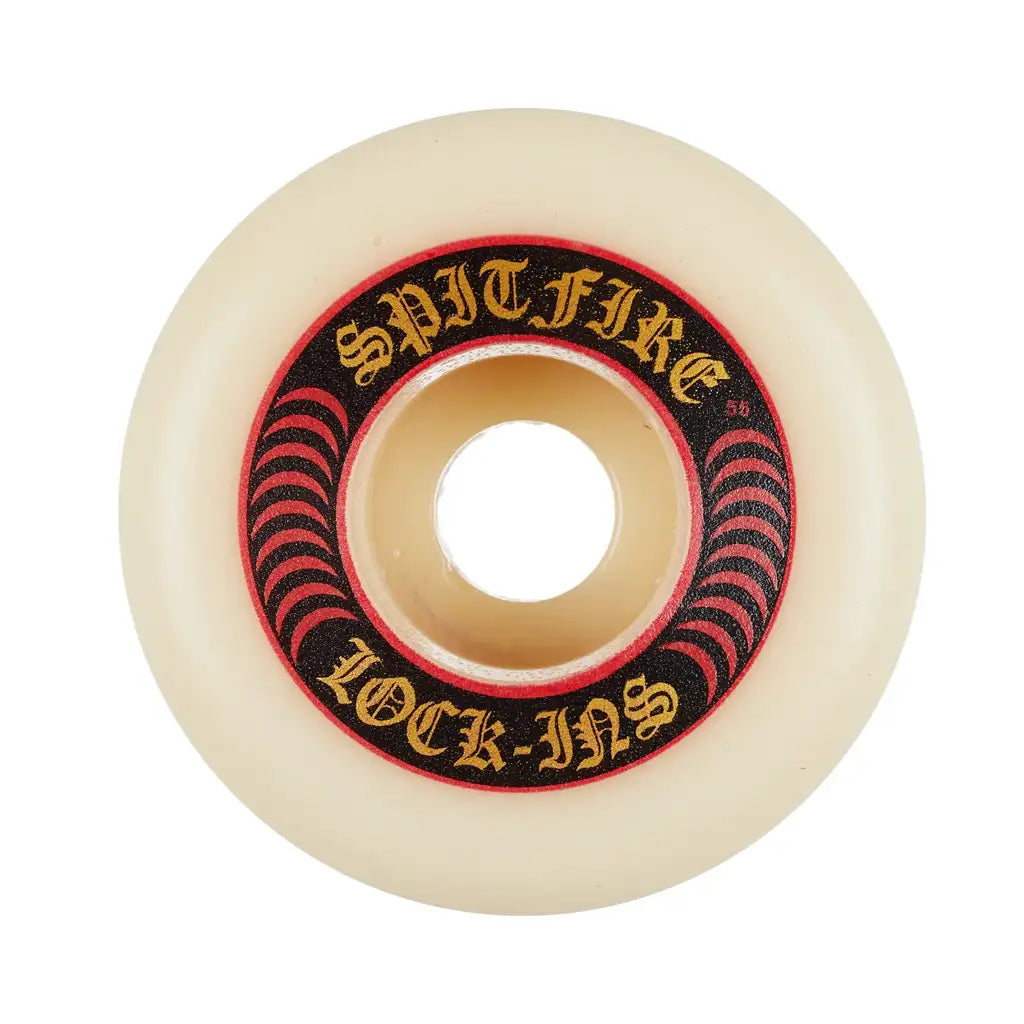 Spitfire Formula Four Lock Ins 101A Skateboard Wheels Red