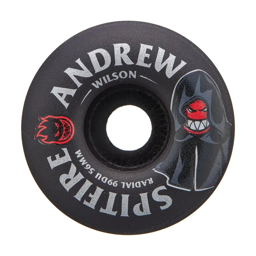 Spitfire Formula Four Wilson Burn Squad 99A 56MM Skateboard Wheels Black 1