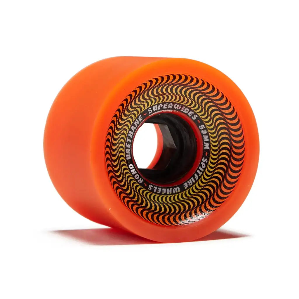Spitfire Superwides 80HD Skateboard Wheels Orange 58MM