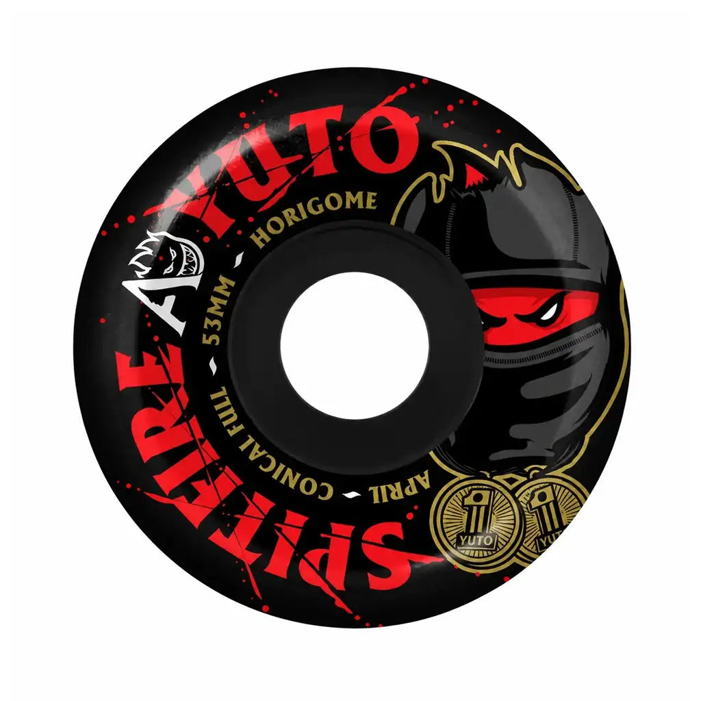Spitfire X April Formula Four Yuto 99D 53MM Skateboard Wheels
