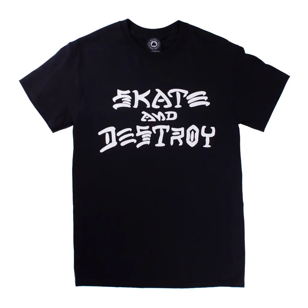 Thrasher Skate And Destroy T-Shirt Black