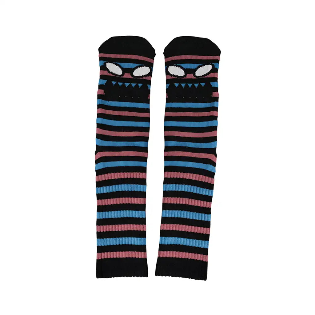 Monster Face Mini Stripes Socks 3