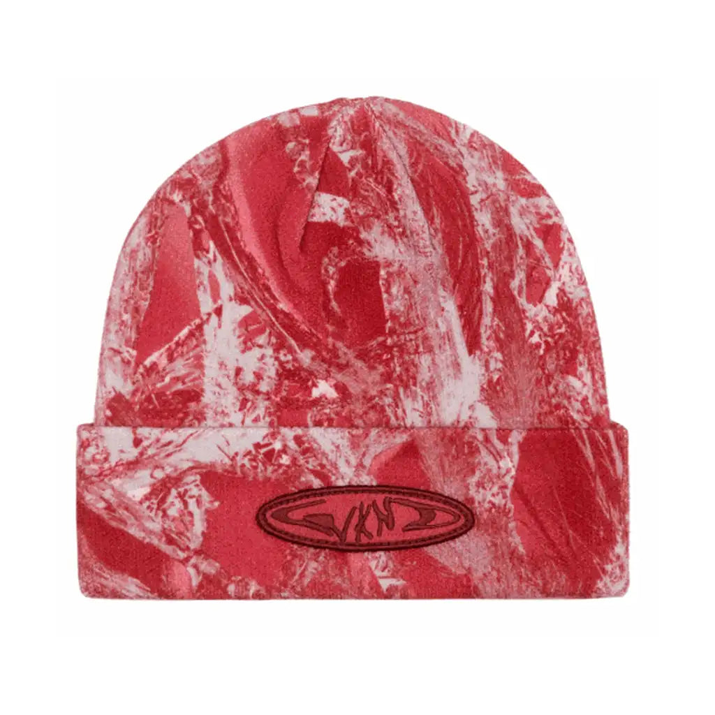 WKND Gradient Beanie Red Camo