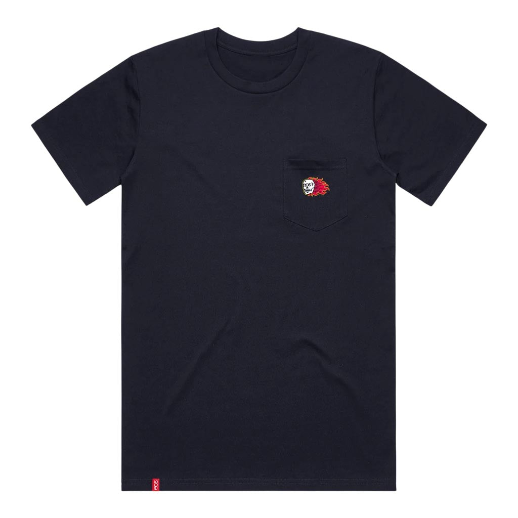Ace Combust Pocket Tee - Navy
