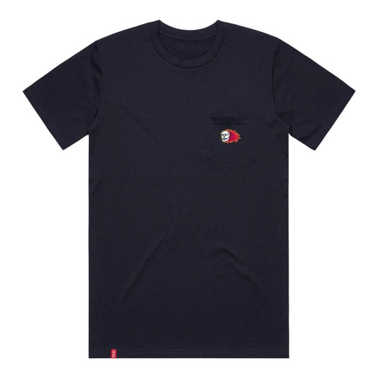Ace Combust Pocket Tee - Navy