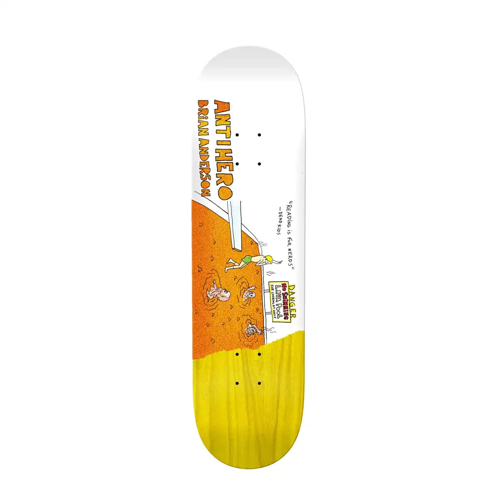 Anti Hero BA Porous RD3 Skateboard Deck 8.75