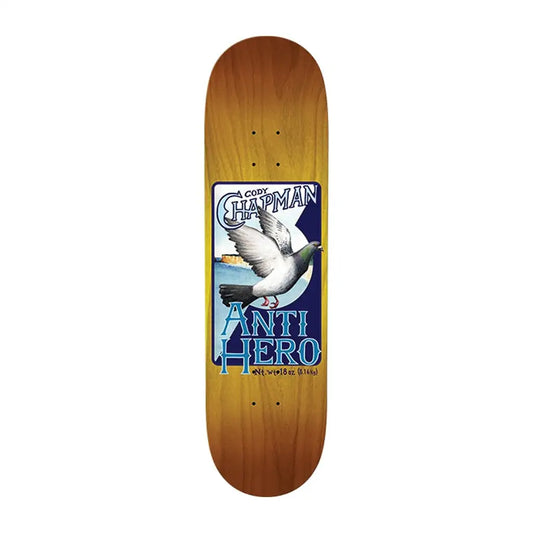 Anti Hero Chapman Homers Skateboard Deck 8.32