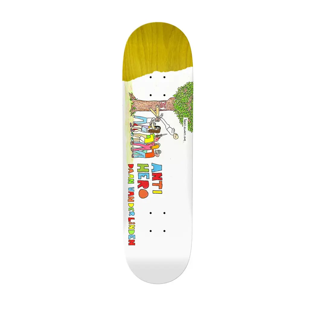 Anti Hero Daan Porous RD3 Skateboard Deck 8.25