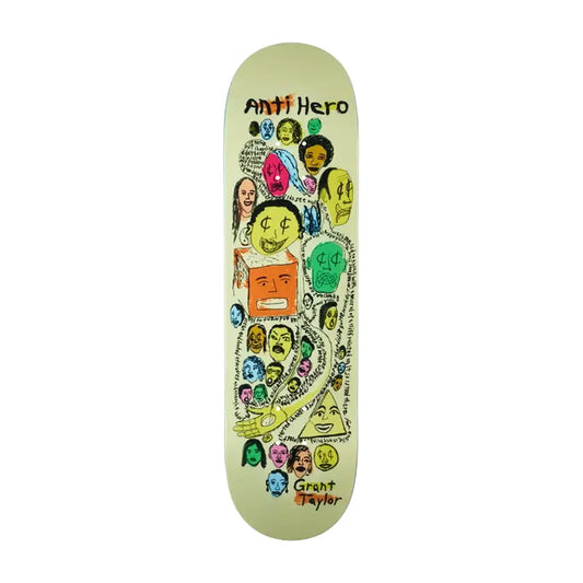 Anti Hero Grant Expressions Skateboard Deck 8.5
