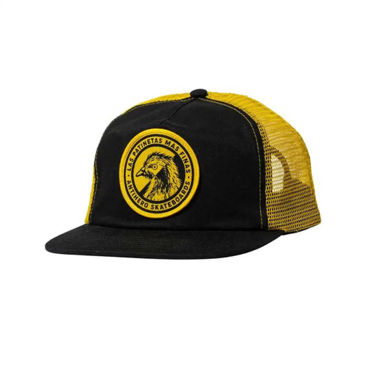 Las Patinetas Snapnack Hat Black / Yellow