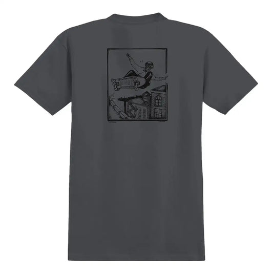 Anti Hero Phelps Lance Mountain T-Shirt Asphalt / Black