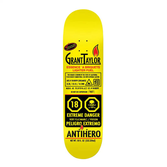Anti Hero Taylor Fueled Up Skateboard Deck 8.38
