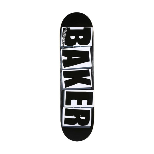 Baker Brand Logo Skateboard Deck 8.0 BLK / WHT