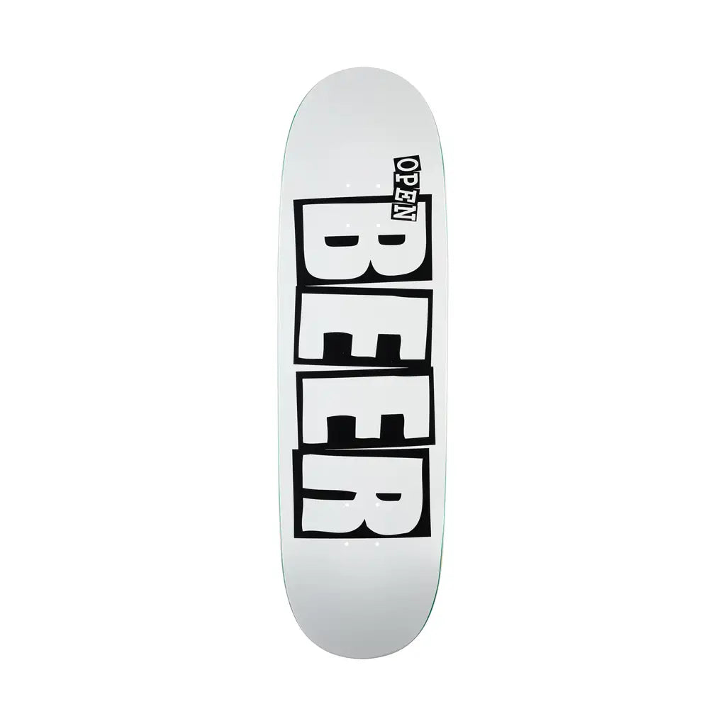 Nuge Open Beer Skateboard Deck 9.25&nbsp; 1
