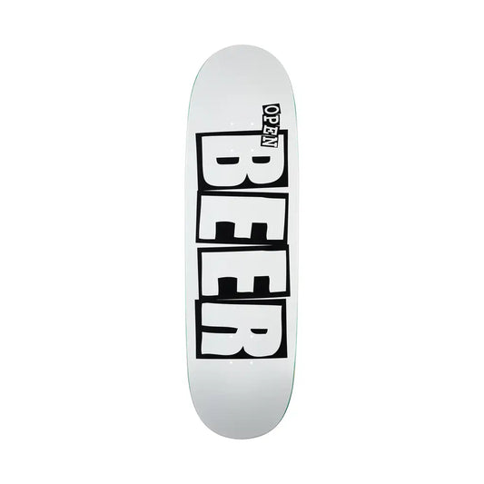 Nuge Open Beer Skateboard Deck 9.25&nbsp; 1