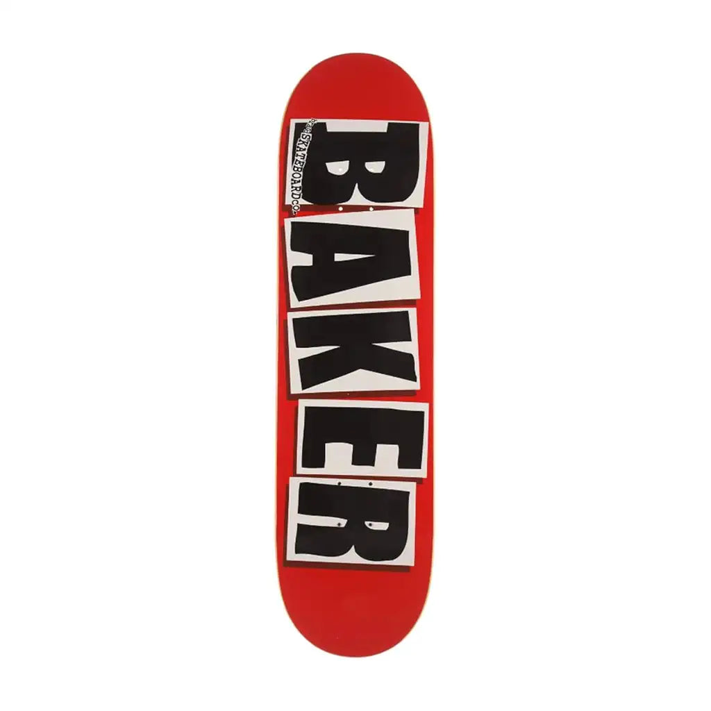 Baker Team Brand Logo Skateboard Deck Black 8.38