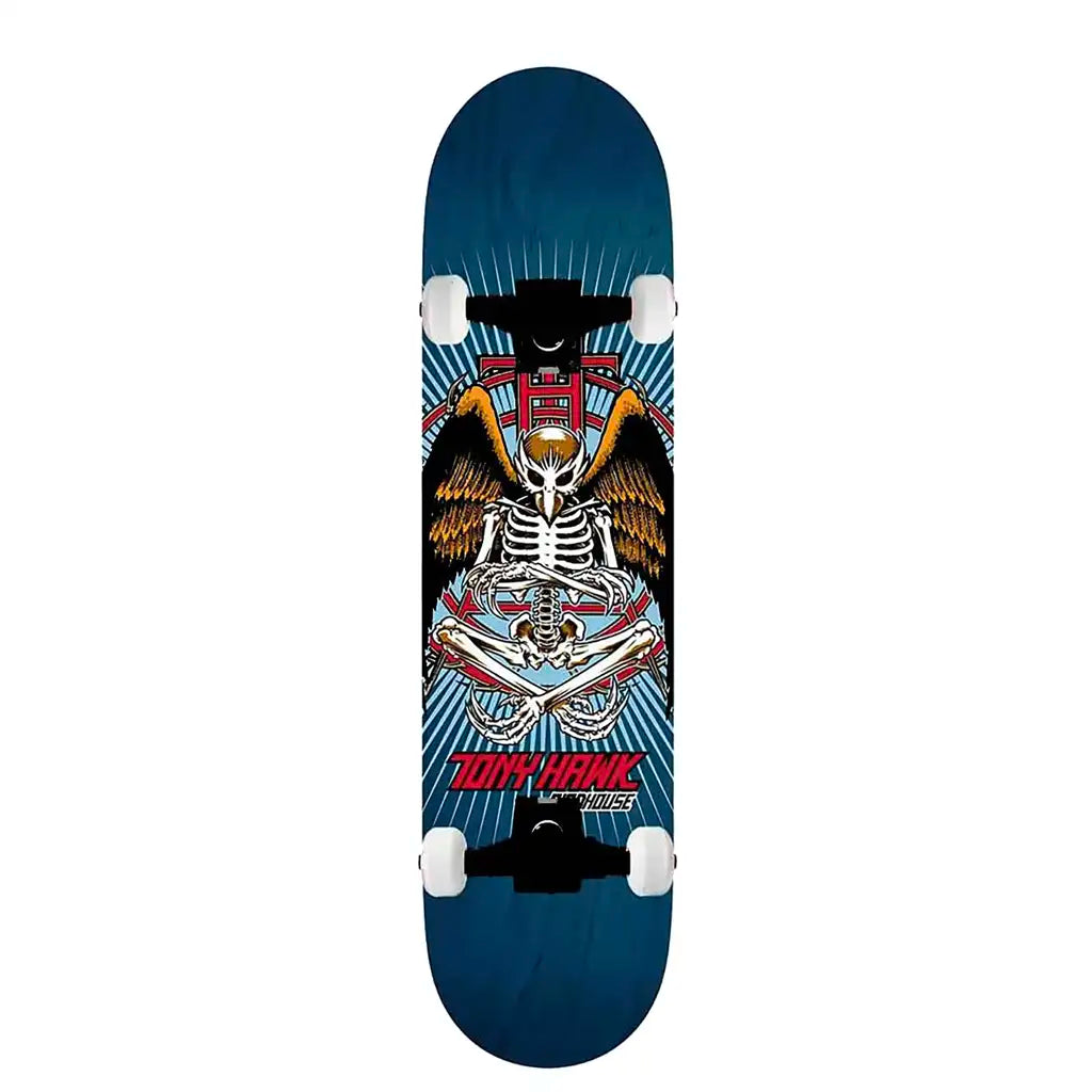 Birdhouse Tony Hawk Birdman Complete Skateboard 8.0 Blue