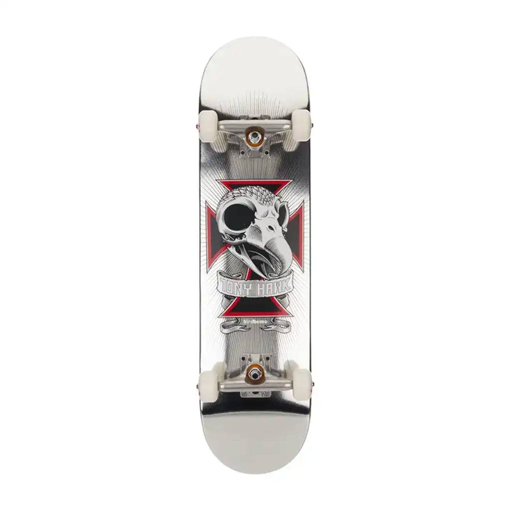 Birdhouse Tony Hawk Skull 2 Chrome Complete Skateboard 7.75