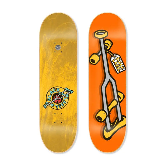 Crutch Skateboard Deck 9.0 Orange