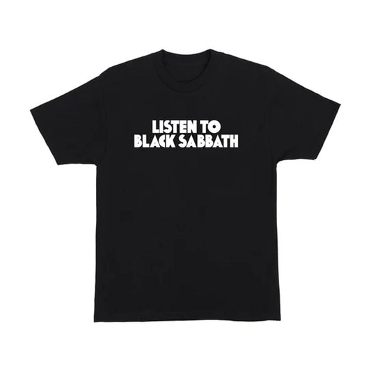 Black Sabbath X OJ Wheels Listen To Black Sabbath T-Shirt