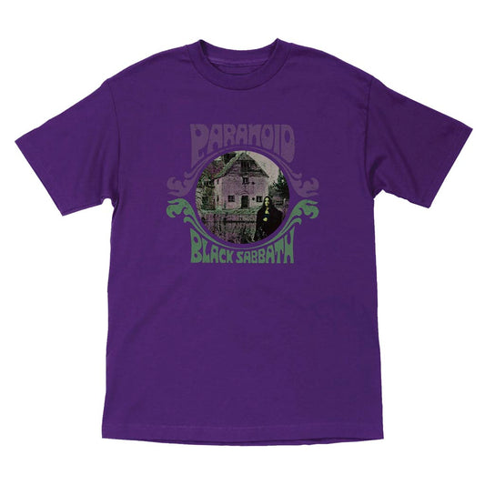 Black Sabbath X OJ Wheels Paranoid Witch T-Shirt Purple