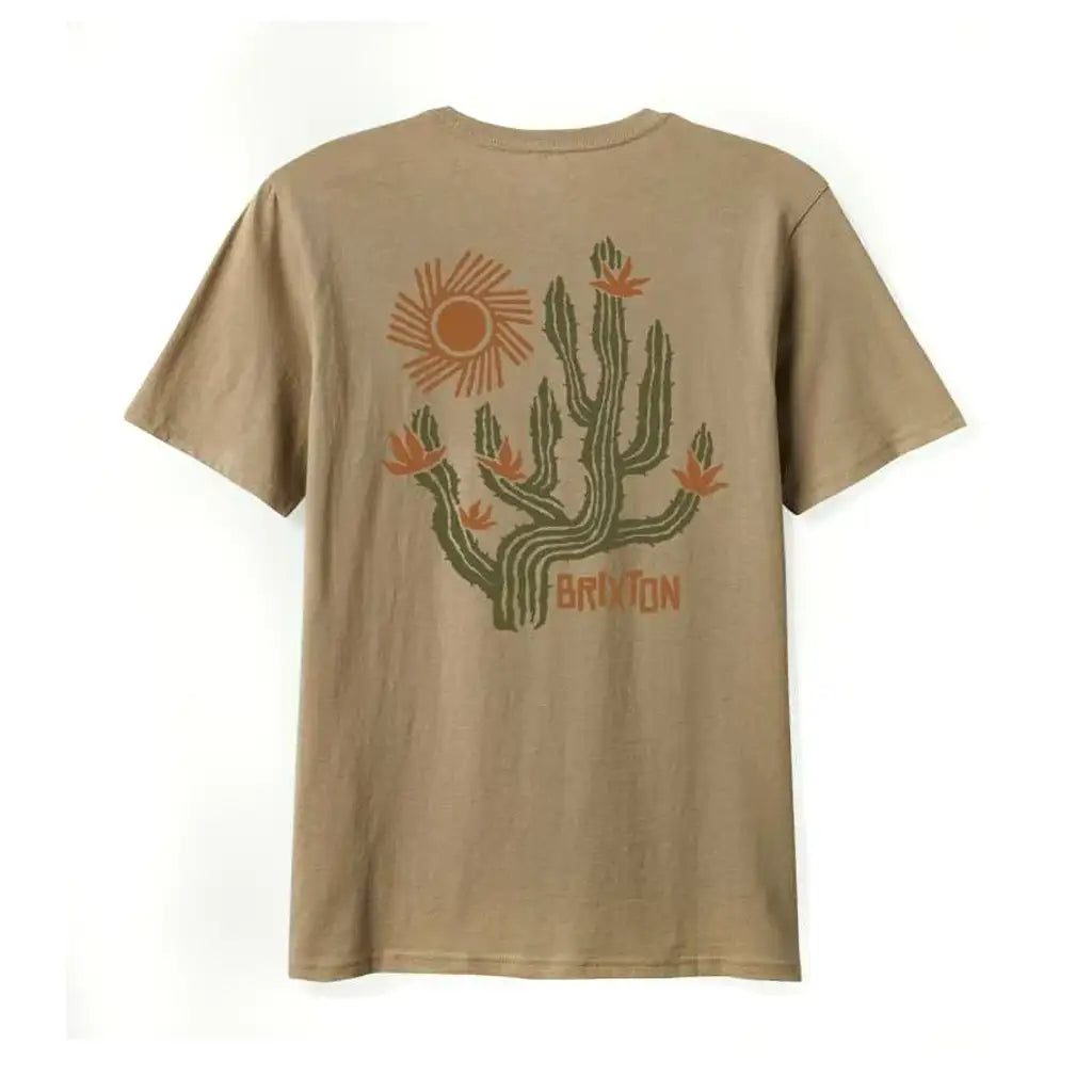 Brixton Valley T-Shirt Tan 2