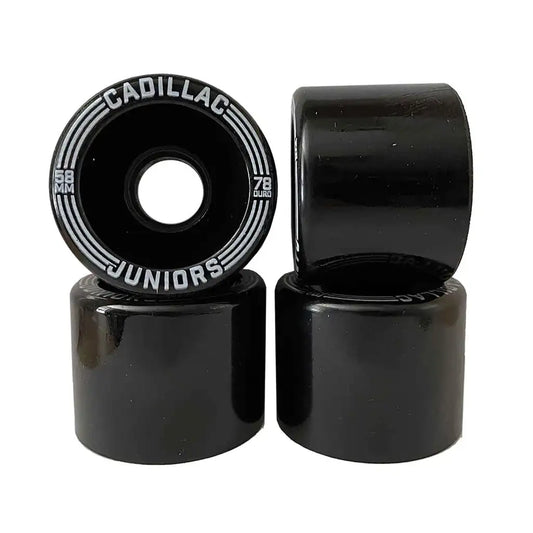 Cadillac Juniors 58MM 78 A Skateboard Wheels Black