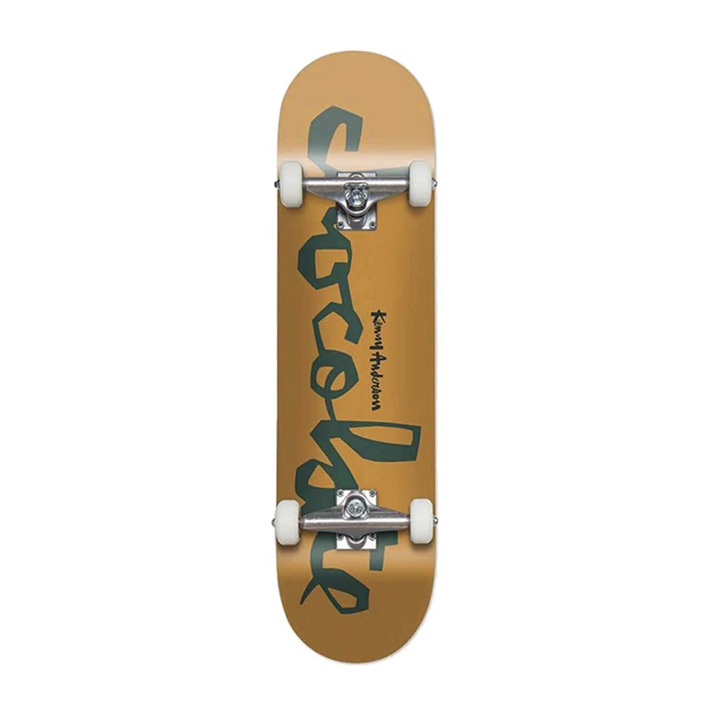 Chocolate Anderson OG Chunk Complete Skateboard Yellow 7.5