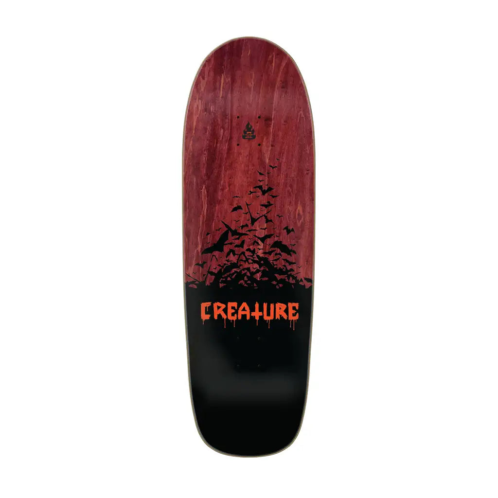 Creature Torres Skull Bat Skateboard Deck 9.55