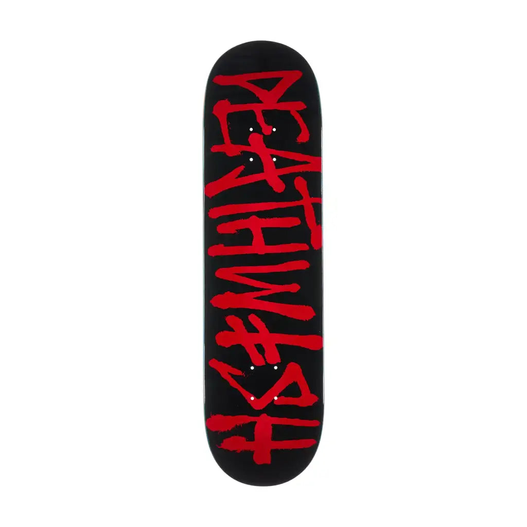 Deathwish Deathspray Skateboard Deck 8.5 Bk / Red