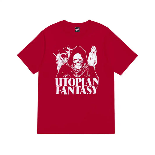 Deathwish Utopian Fantasy T-Shirt Red