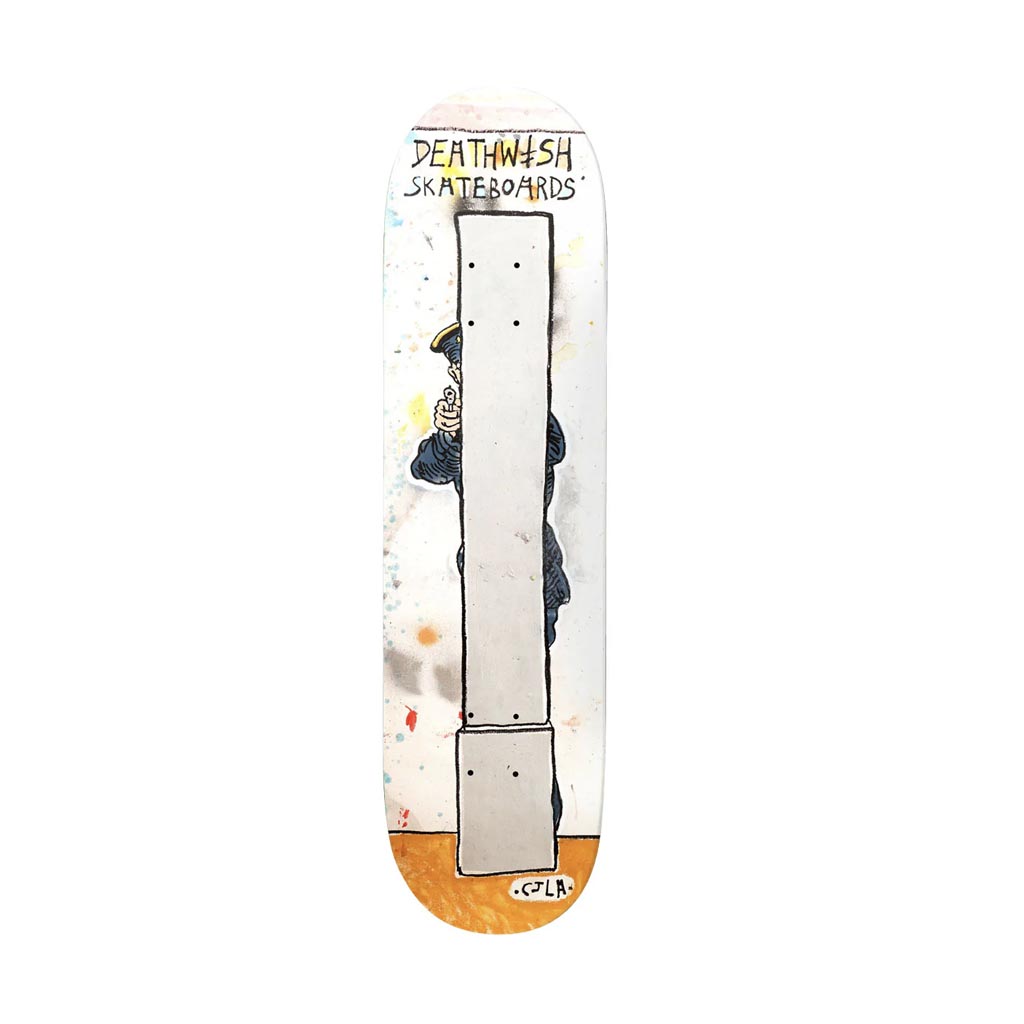 Deathwish Yuri Facchini Take Cover Skateboard Deck 8.38