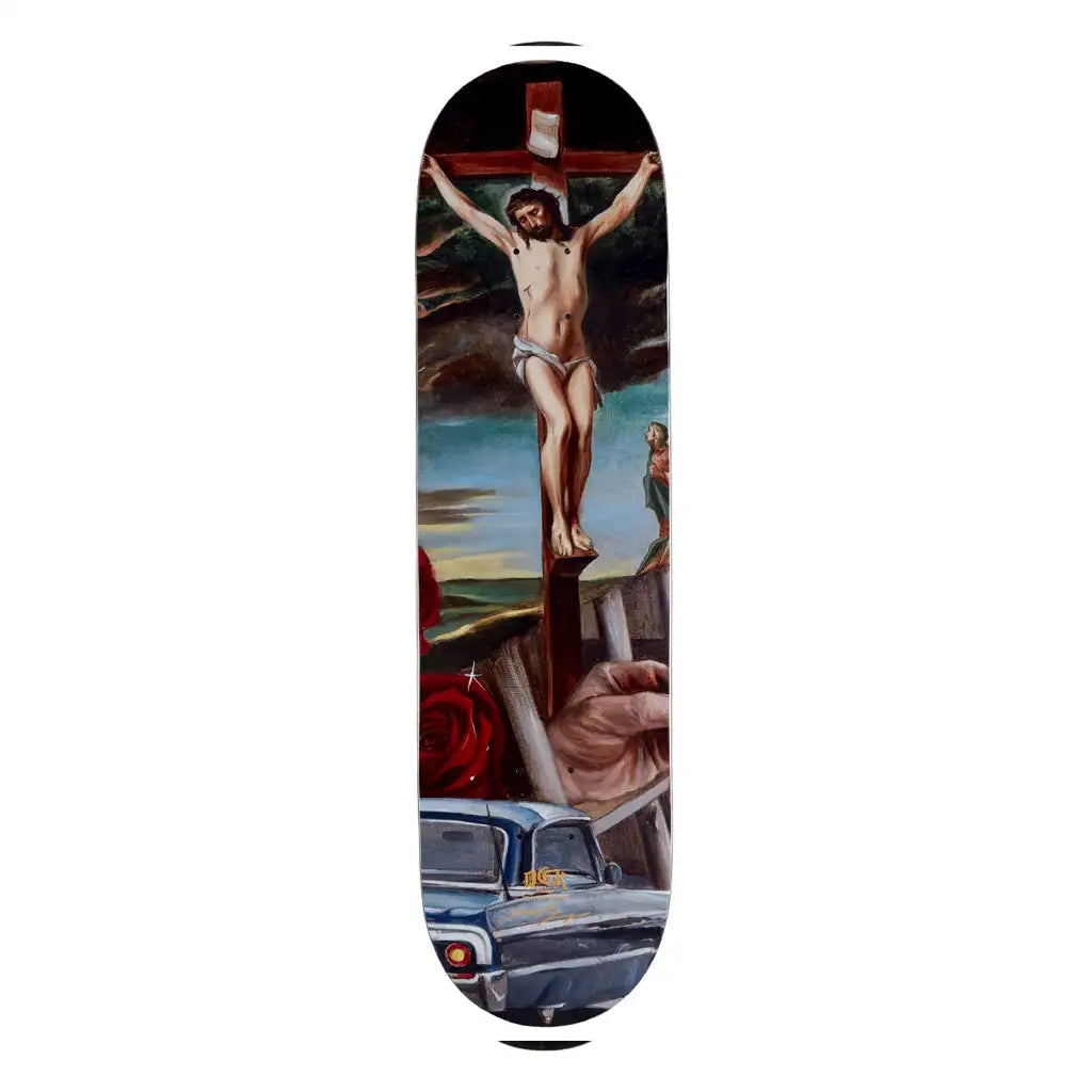 DGK Godfitti No. 3 Skateboard Deck 8.12