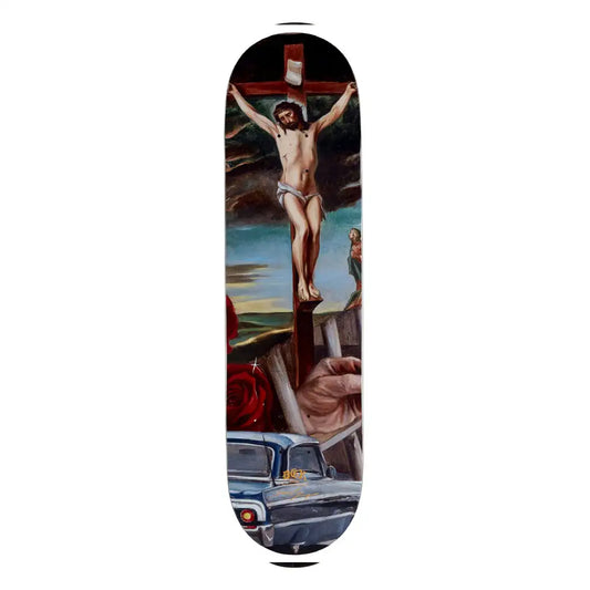 DGK Godfitti No. 3 Skateboard Deck 8.12