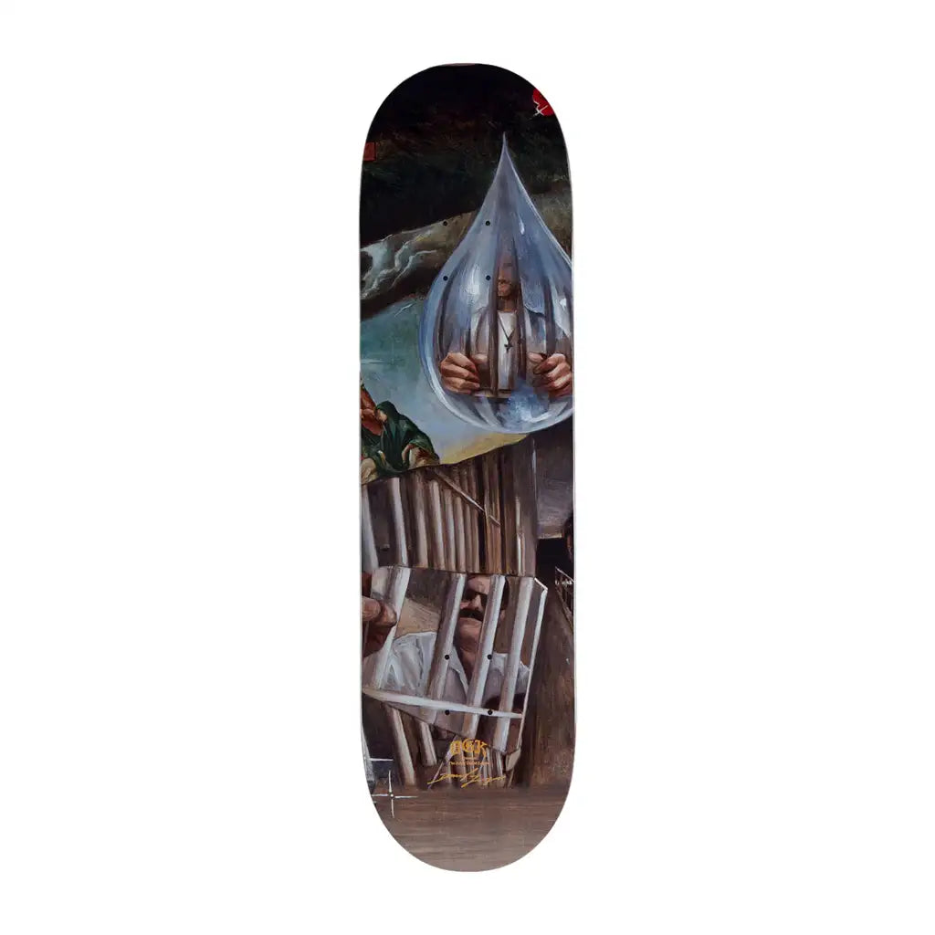DGK Godfitti No. 4 Skateboard Deck 8.25 1