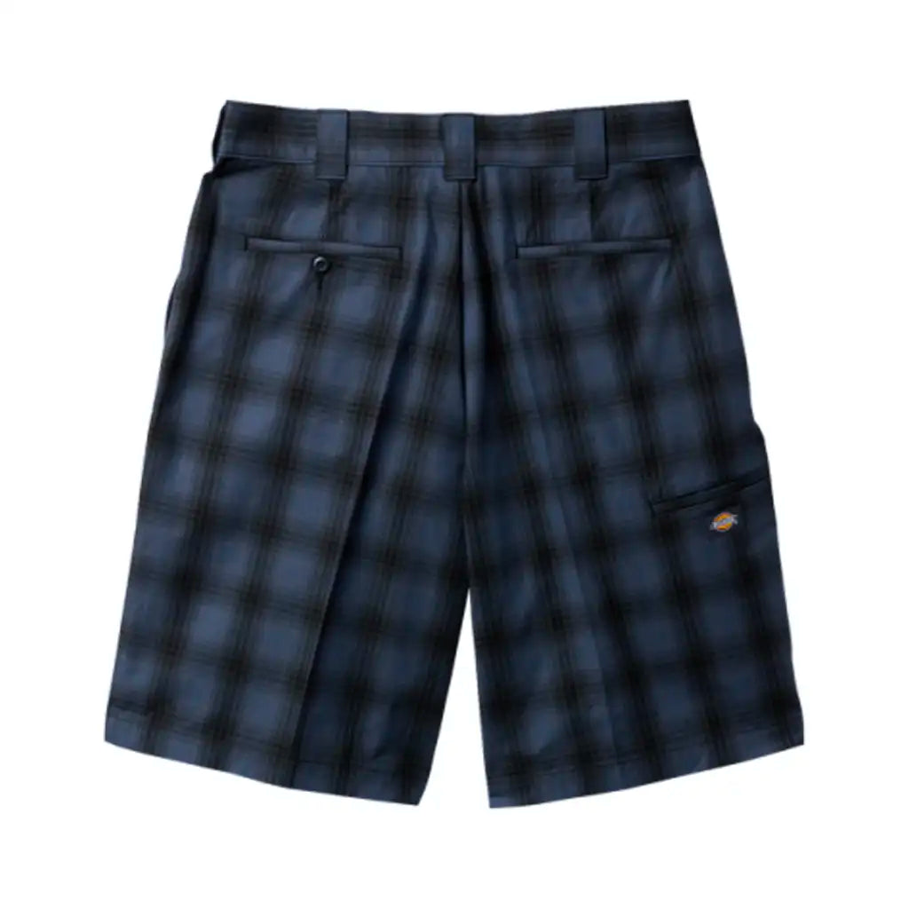 Dickies Blue Plaid Shorts