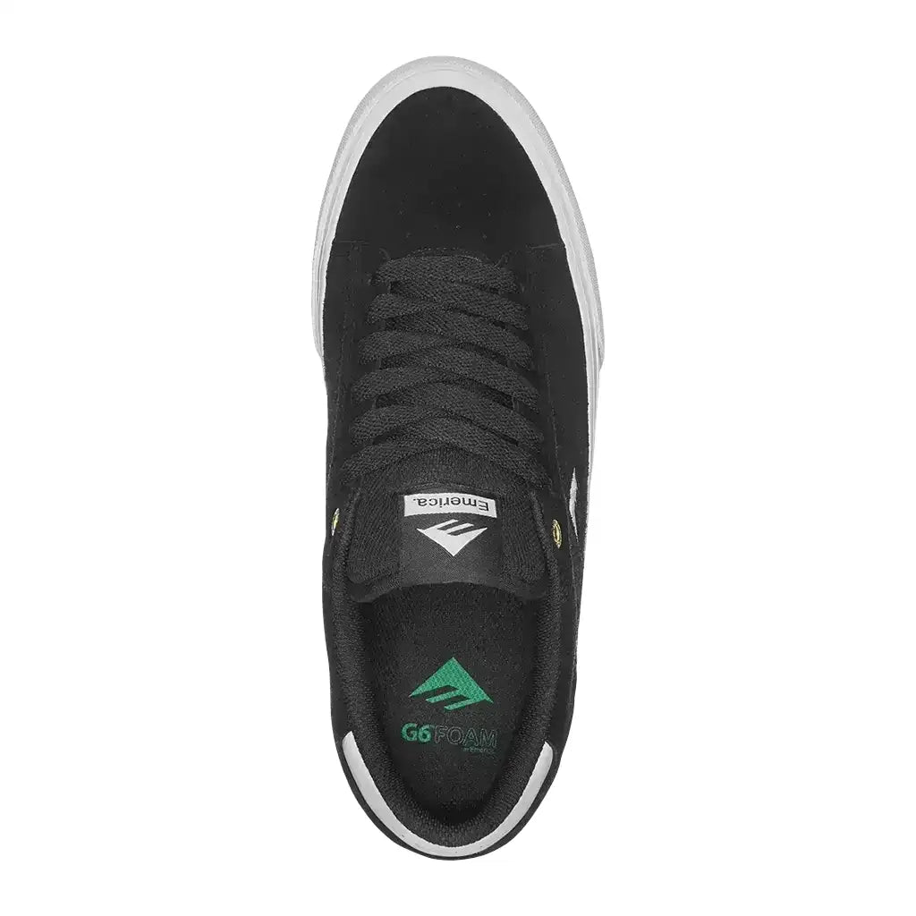 Emerica Moca Skateboard Shoe Black / White