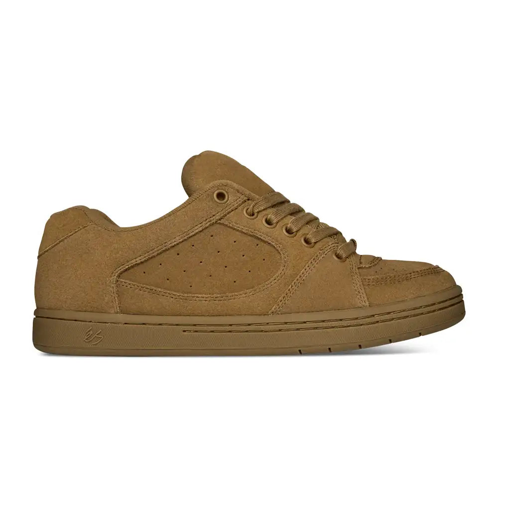 éS Accel Skateboard Shoe Brown / Brown Gum