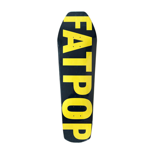 Fatpop Coffin Skateboard Deck. 9.5”