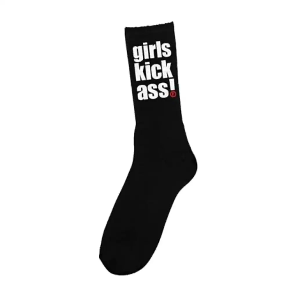 Foundation Girls Kick Ass Socks Black