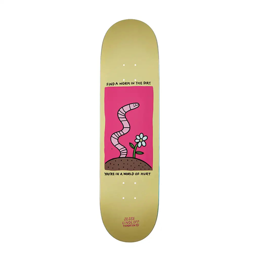 Foundation Lindloff Nature Rhymes Skateboard Deck 8.5