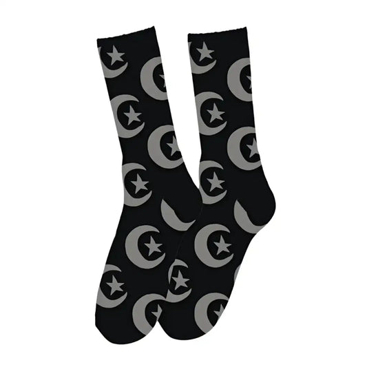 Foundation Star And Moon Repeat Socks