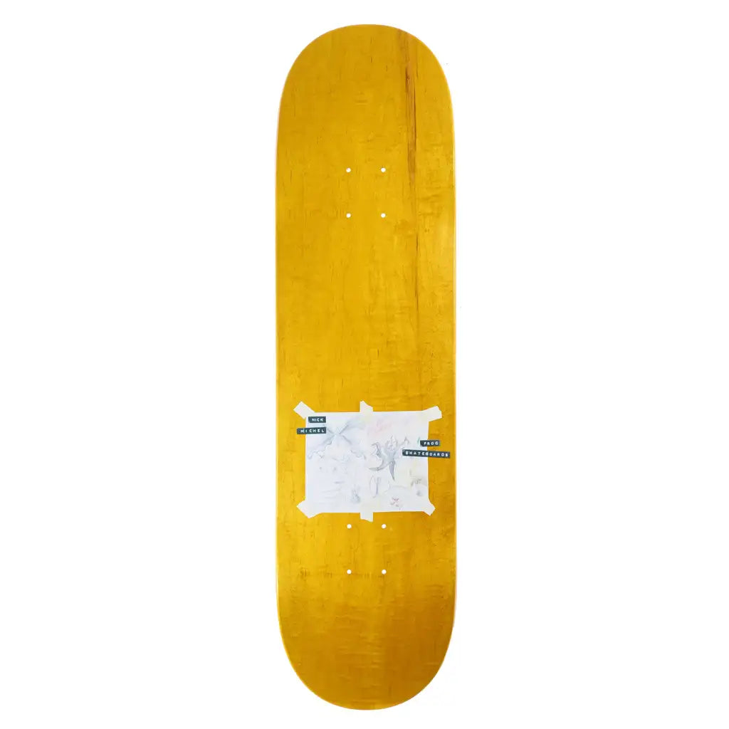 Frog Nick Michel Bug FInder Skateboard Deck 8.25

