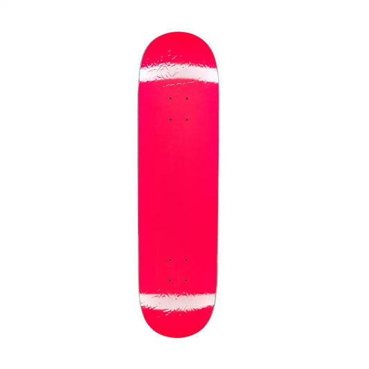 Pink Stamp Embossed Skateboard Deck 8.5
